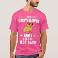 Nagetier Tier Mein Capybara Und Ich Bestes Team Ca