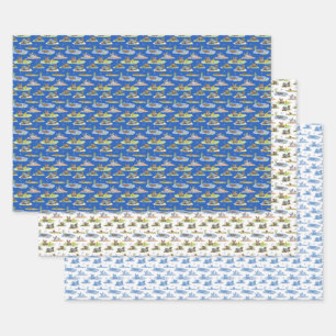 Nagetier-Toile Geschenkpapier Set