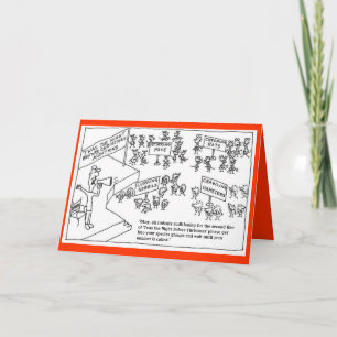 Nagetiere, die für Weihnachtsspiel vorspielen Feiertagskarte