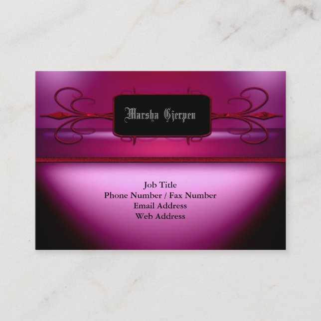 Naghten-Hot-Business-Card Visitenkarte (Vorderseite)