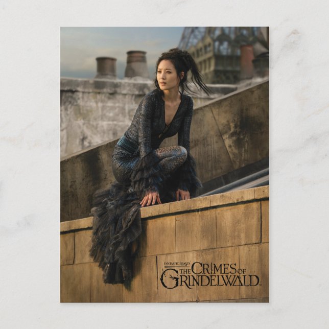 Nagini auf dem Dach-Foto Postkarte (Vorderseite)