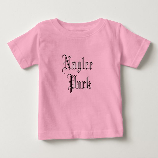 Naglee Park, ein Viertel in San Jose, formeller la Baby T-shirt (Vorderseite)
