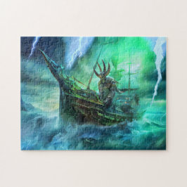 Naglfar-Schiff bei Ragnarök Puzzle