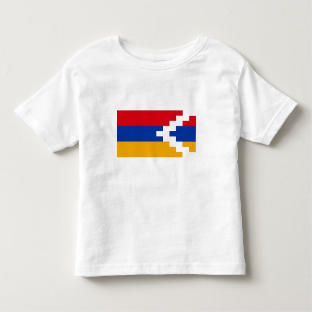Nagorno Karabakh Flag Kleinkind T-shirt (Vorderseite)