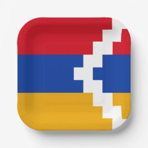 Nagorno Karabakh Flag Pappteller