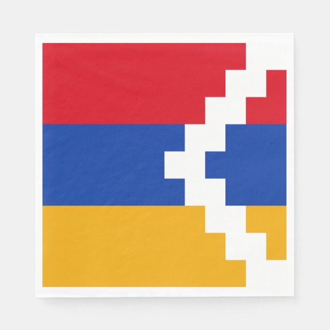 Nagorno Karabakh Flag Serviette (Vorderseite)