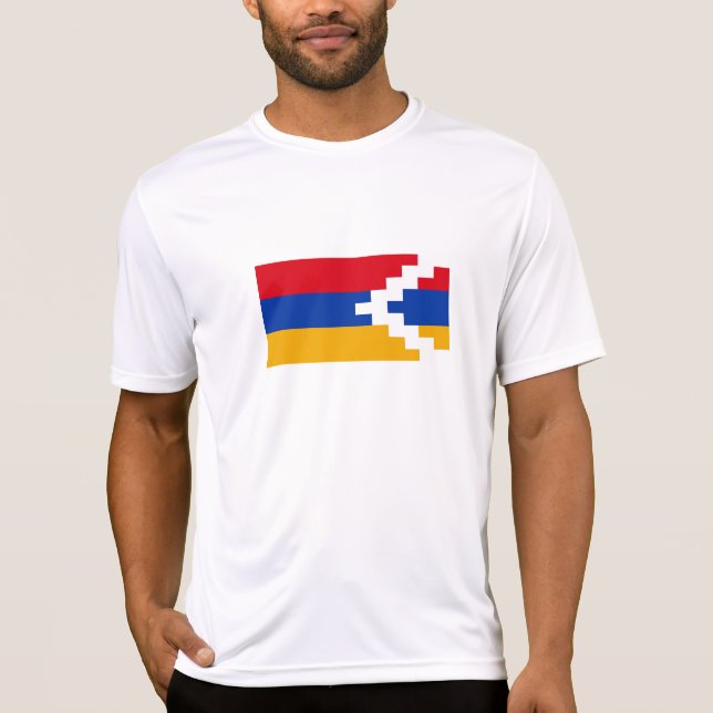 Nagorno Karabakh Flag T-Shirt (Vorderseite)