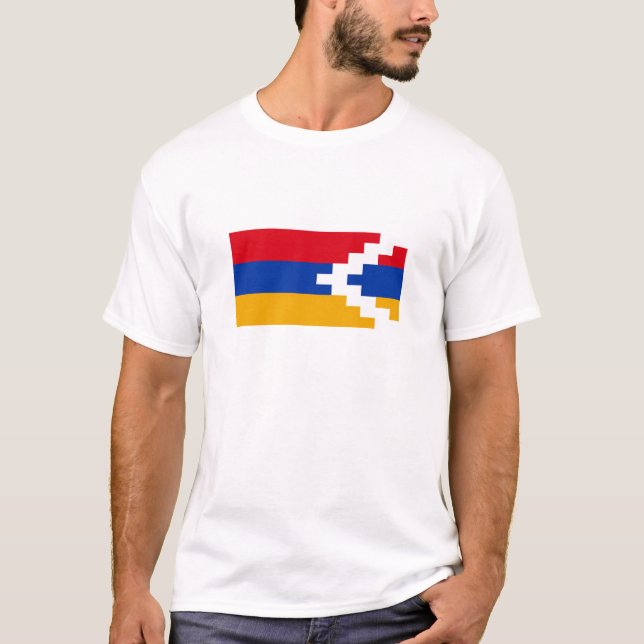 Nagorno Karabakh Flag T-Shirt (Vorderseite)