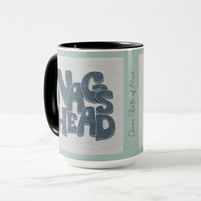 Nags Head Denim Mug | Outer Banks North Carolina  Tasse (Vorderseite Links)