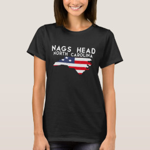 Nags Head North Carolina USA Staat Amerika Reisen T-Shirt