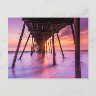 Nags Head Sunrise  North Carolina Postkarte