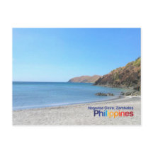 Nagsasa Cove, Zambales Philippinen Postkarte