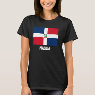 Nagua Dominikanische Republik Flaggenemblem Escudo T-Shirt