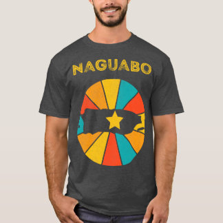 Naguabo Puerto Rico Vintage Souvenir mit Gebrauchs T-Shirt