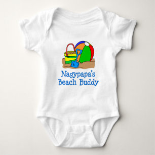 Nagypapa Beach Buddy Baby Strampler