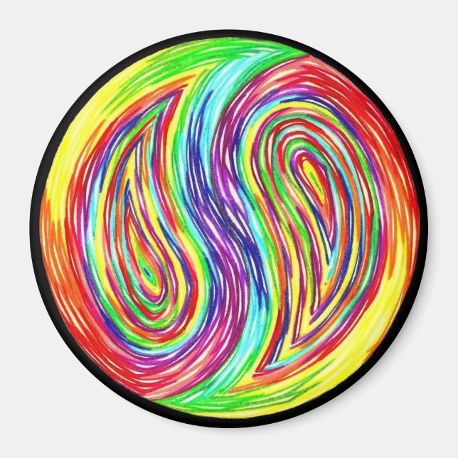 Nah bis perfekt magnet (Vorne)