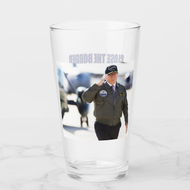 Nah den Bohrbohrer Trump 2024 Glas (Vorderseite)