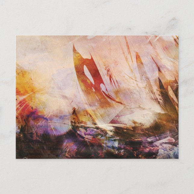 Nah Reichweite Postkarte (Vorderseite)