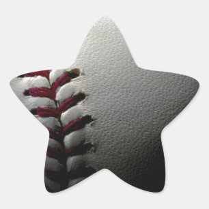 Nah-up-Baseball Stern-Aufkleber