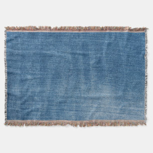 Nah-up Blue Denim Jeans Textur Decke