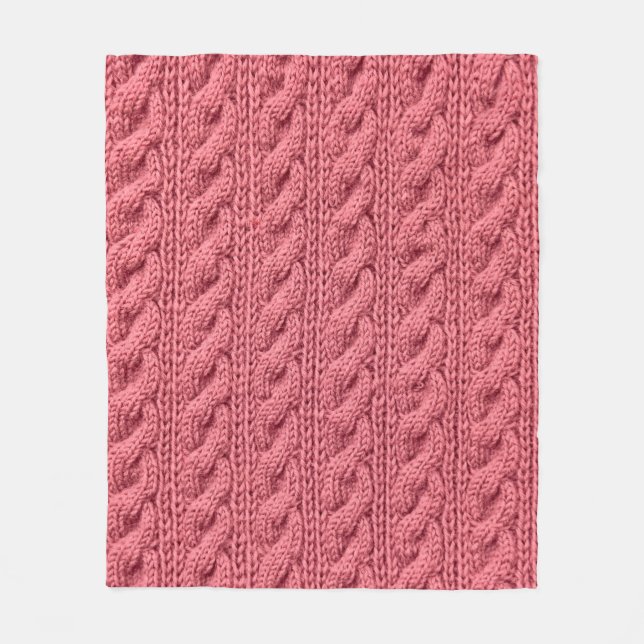 Nah-up der Muster der Pullover-Textur. Fleecedecke (Vorderseite)