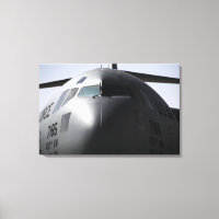 Nah-up der Vorderseite eines C-17-Globemaster III
