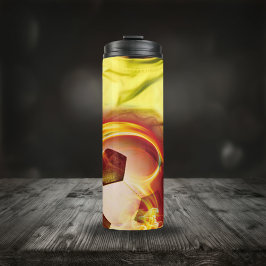 Nah-up Foto Soccer Player and Ball Thermosbecher