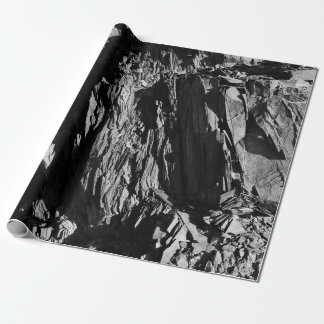 Nah-up Fotografie von Kohlebrillen Geschenkpapier