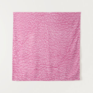 Nah-up rosa Leder, texturierter Hintergrund. Wandteppich