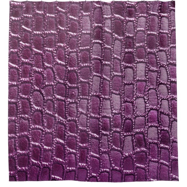 Nah-up Textur: Ledermaterial im Detail Duschvorhang (Vorderseite)
