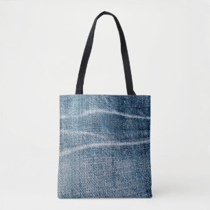 Nah-up von Denim Tuch.
