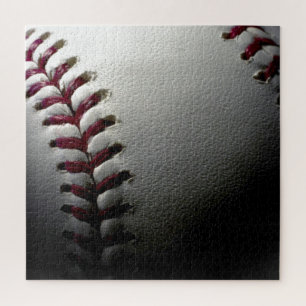 Nahaufnahme Baseball Sport Kunst Puzzle