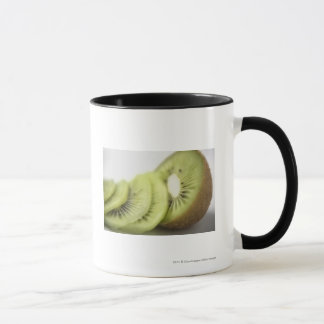 Nahaufnahme der Kiwischeiben Tasse