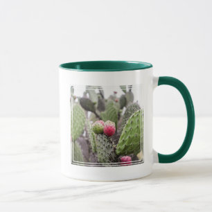 Nahaufnahme des Feigenkaktus Tasse