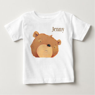Nahaufnahme des großen Braunbären Baby T-shirt