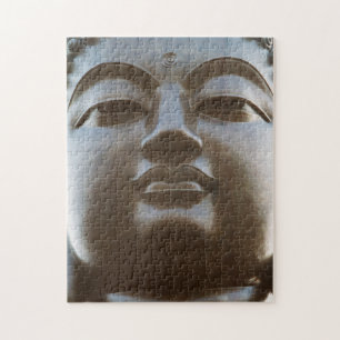 Nahaufnahme einer Buddhastatue Puzzle