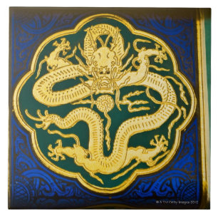 Nahaufnahme einer Malerei, Turm von Buddha 2 Fliese