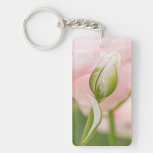 Nahaufnahme einer Tulpe und einer Knospe Schlüsselanhänger