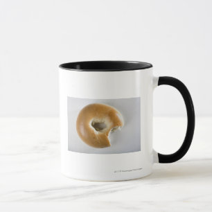 Nahaufnahme eines Bagels Tasse