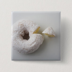 Nahaufnahme eines Kuchens Button