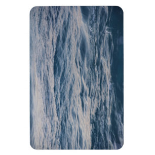Nahaufnahme eines Meerwasserrippels Magnet