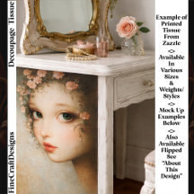 Nahaufnahme Florales Mädchen Vintage Leinwand FF7L