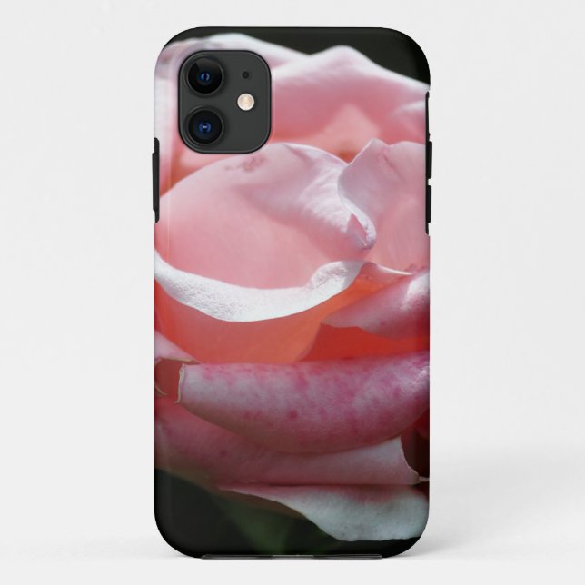 Nahaufnahme rosa Rose Case-Mate iPhone Hülle (Rückseite)