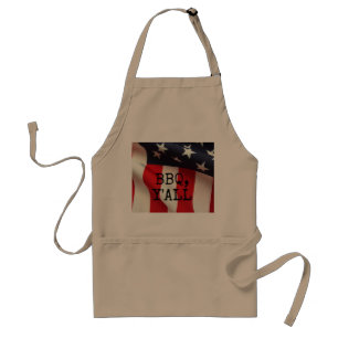 Nahaufnahme USA-Flagge GRILLEN Sie Schürze