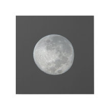 Nahaufnahme Vollmond im Nachthimmel. Fotografie