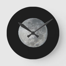 Nahaufnahme Vollmond im Nachthimmel. Fotografie