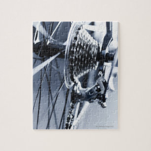 Nahaufnahme von Fahrradgetrieben 2 Puzzle