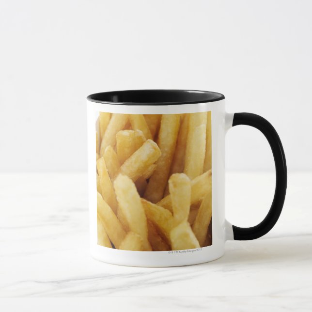 Nahaufnahme von Pommes-Frites Tasse (Rechts)