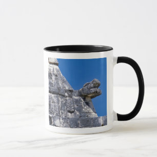 Nahaufnahme von Steinen, die eine alte Mayastätte Tasse