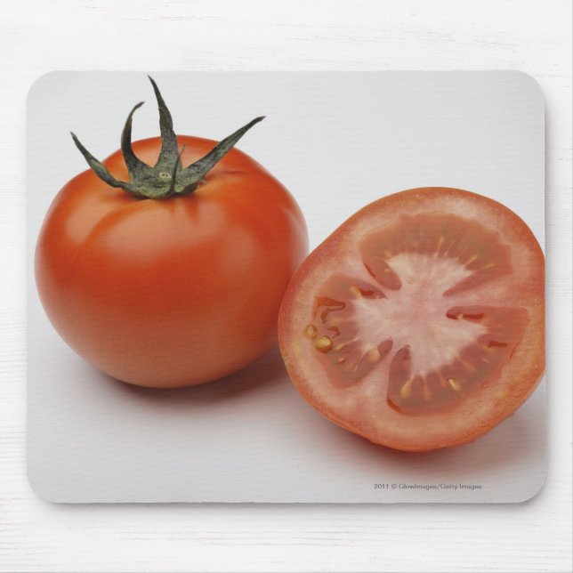 Nahaufnahme von zwei Tomaten Mousepad (Vorne)